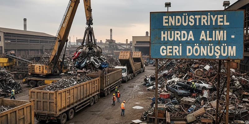 Sanayi Tipi Hurda Alımında En Yüksek Fiyat Garantisi : Fabrika Hurdalarınızı Nasıl Değerlendiririz ?