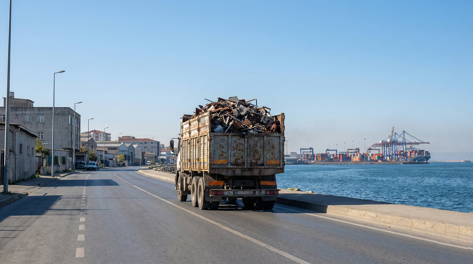 Avcılar hurdacı firması Firuzköy sanayi ve Ambarlı bölgesi hurda alım aracı