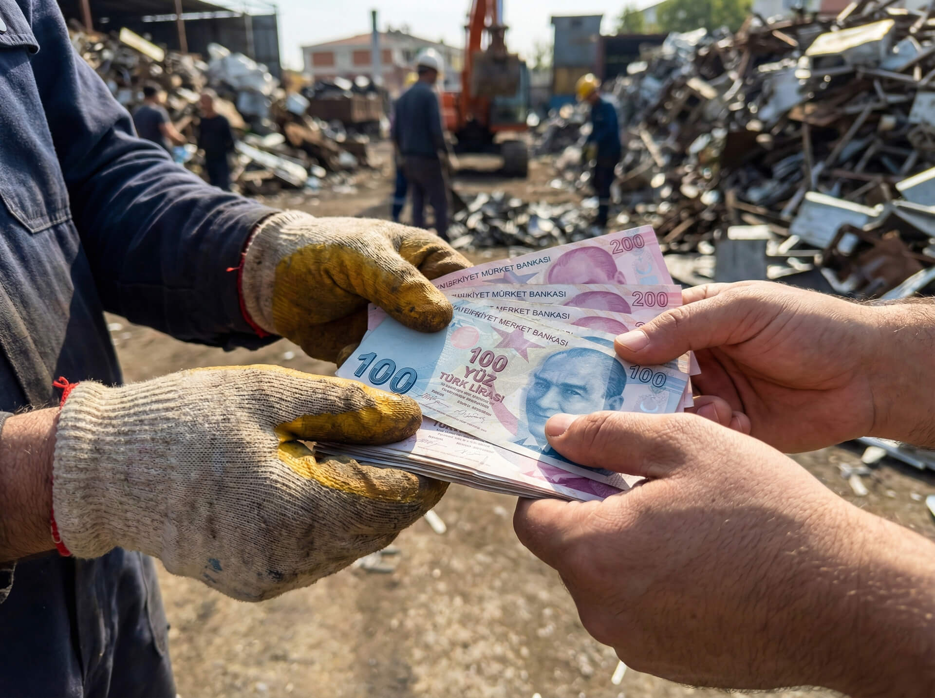 Maltepe hurdacı aracı Zümrütevler ve Küçükyalı hurda alımı